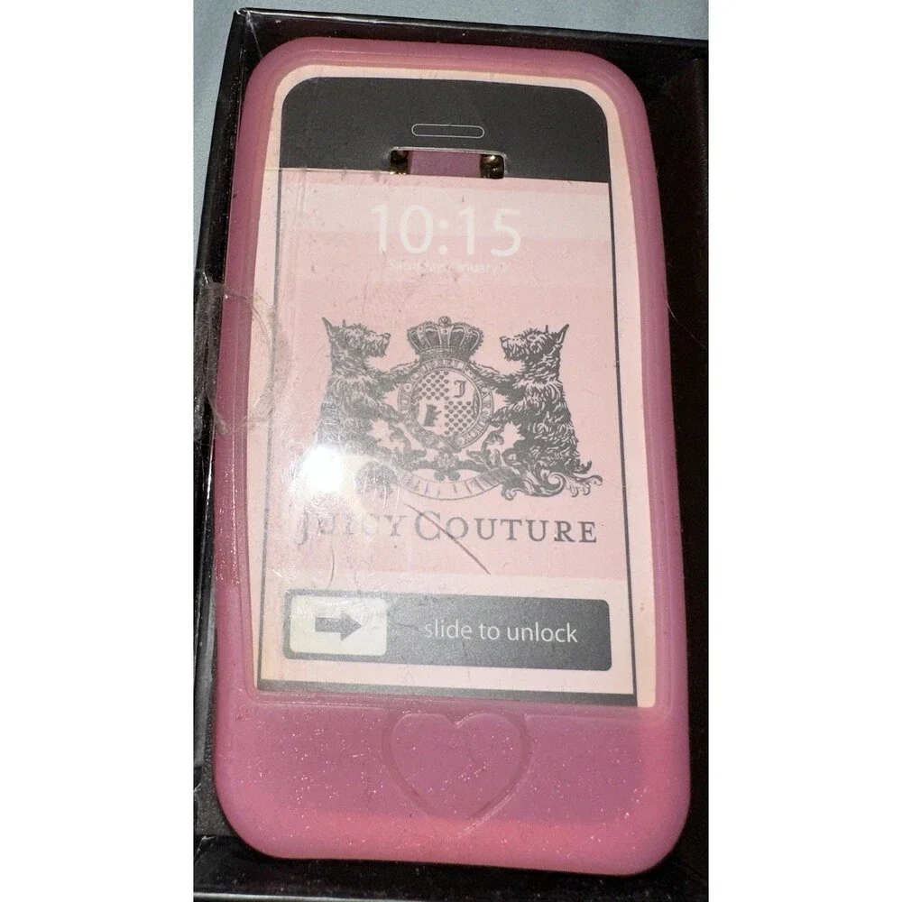 Juicy Couture iPhone 4 Silicone Cases – Lot of 2 (Original Packaging)
